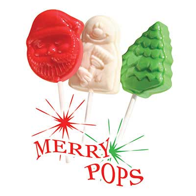 Merry Christmas Lollipops