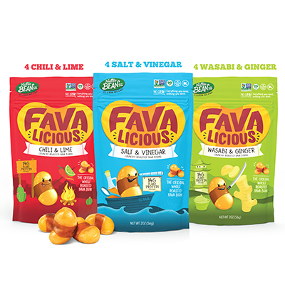 Favalicious - Whole Roasted Fava Bean Snacks