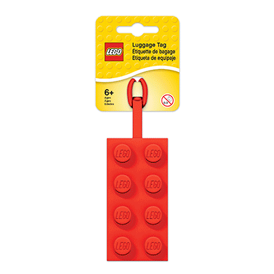 plyndringer Legitim klassisk Lego® Iconic Red Brick Silicon Bag Tag | LEGO® | Fundraising.com